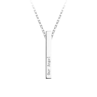 Personalized Bar Name Necklace